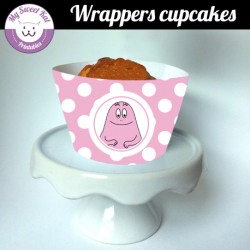 Barbapapa - Cupcakes wrappers