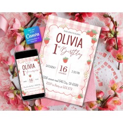 Invitation Fraise