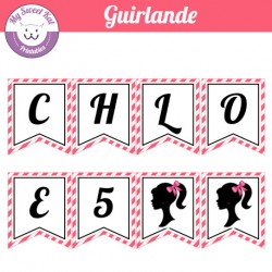 Barbie  - guirlande