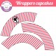 Barbie - Cupcakes wrappers