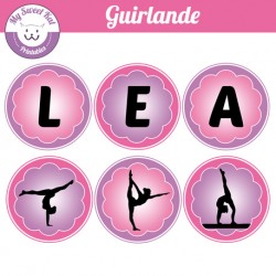 Gymnastique - Guirlande