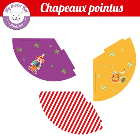 Cirque - chapeaux pointus