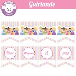 Princesses - guirlande