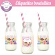 Princesses D - Eiquettes bouteilles