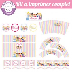 Princesses D - Kit complet