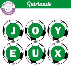 Foot  - Guirlande