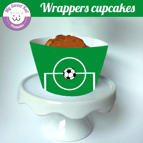 Foot - Cupcakes wrappers
