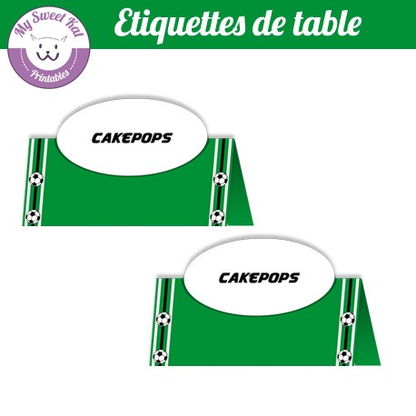 Foot - Etiquettes de table