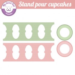 hibou - chouette - stand cupcake