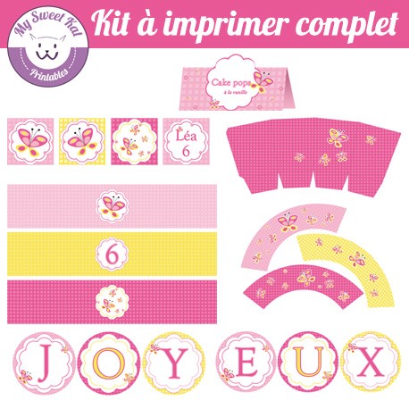 Papillon - Kit complet