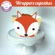 Renard - Cupcakes wrappers