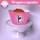 Gymnastique - Cupcakes wrappers