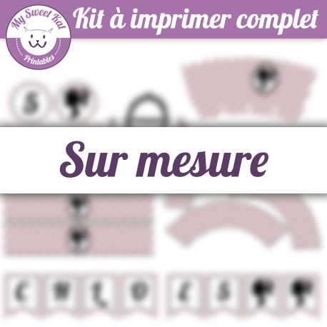 Kit complet sur mesure personnalisé