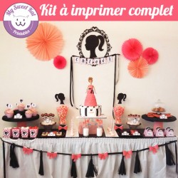 Barbie - Kit complet à imprimer