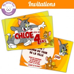 tom et jerry - Invitations