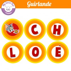 tom et jerry - Guirlande