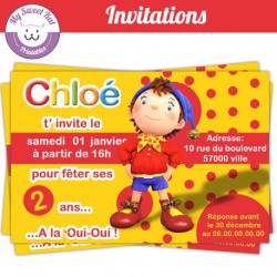 Oui-oui - Invitations