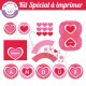 kit a imprimer st valentin