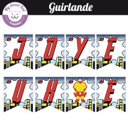 Baby Avengers  - Guirlande