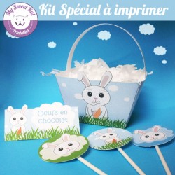 Lapin de Pâques - Kit spécial