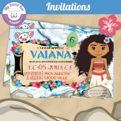 vaiana - Invitations