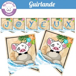vaiana  - Guirlande