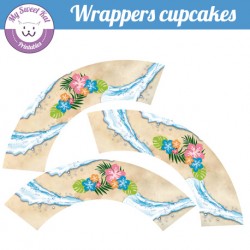 Vaiana - Cupcakes wrappers