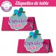 trolls - Etiquettes de table