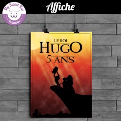 Affiche - le roi lion