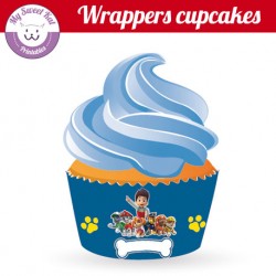 Pat patrouille - Cupcakes wrappers