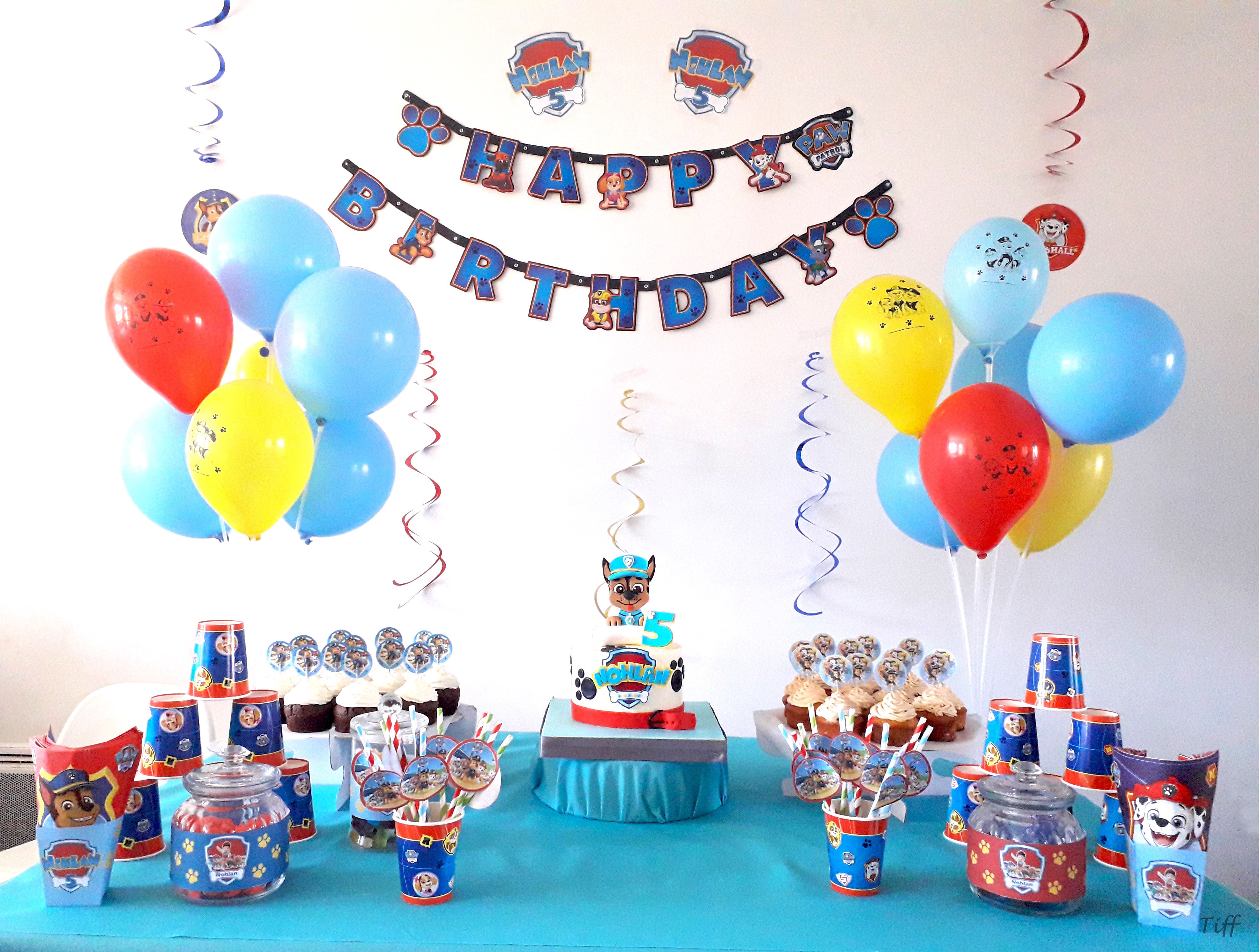 Kit A Imprimer Pour Sweet Table Theme Pat Patrouille