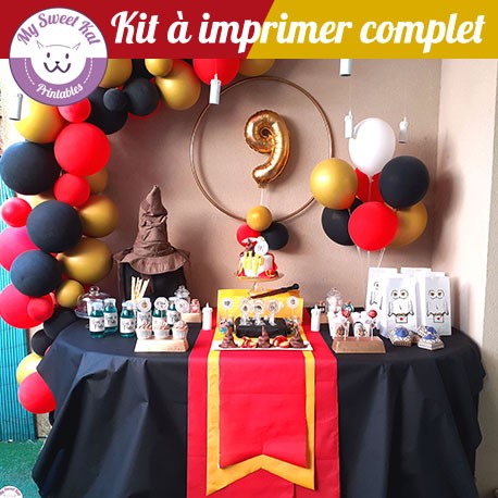 Kit A Imprimer Pour Sweet Table Theme Harry Potter