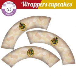 Harry potter - Cupcakes wrappers