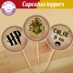 Harry potter - Cupcakes toppers