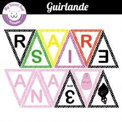 barbapapa- Guirlande