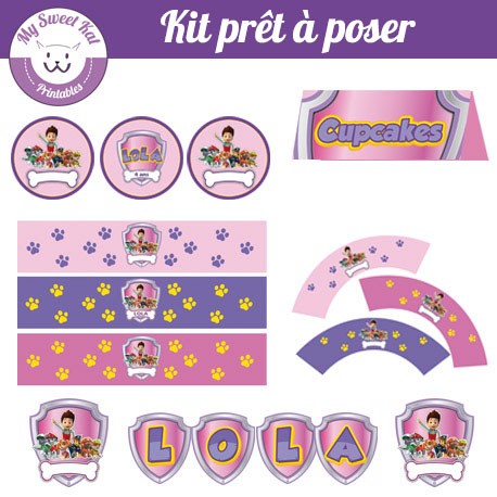Pat Patrouille - Kit complet version fille