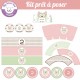 hibou - chouette - Kit complet
