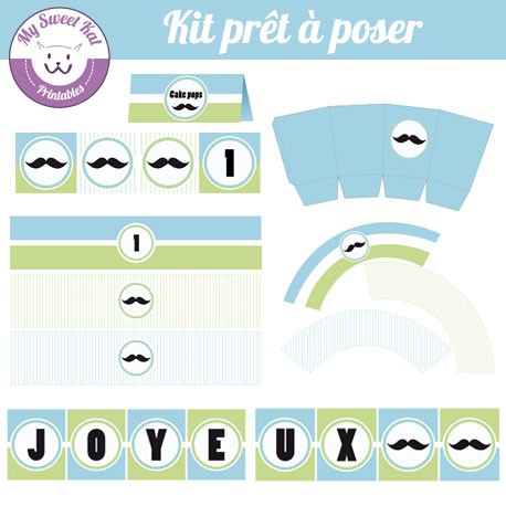 Moustache - Kit complet