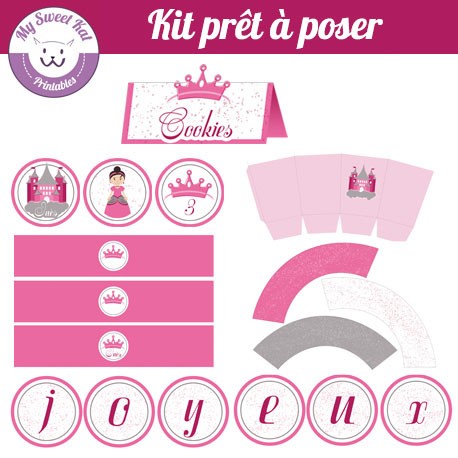 petite princesse - Kit complet