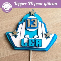 Topper 3D -  Jul